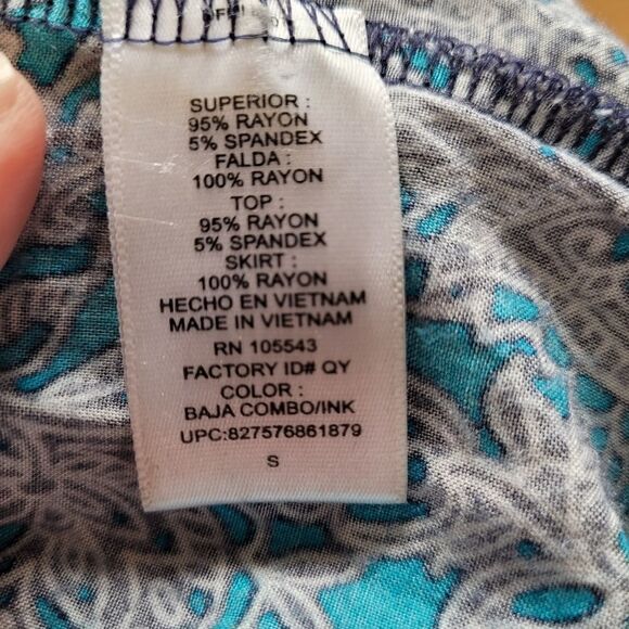 Daisy Fuentes maxi boho sleeveless dress - Picture 7 of 8